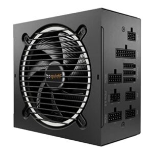 be quiet! Pure Power 12 M 1000W, ATX 3.0- und PCIe 5.0 kompatibel, 80 PLUS Gold, moduleres Netzteil, 12VHPWR-Kabel inkludiert, 120mm be quiet! Lüfter, BN345